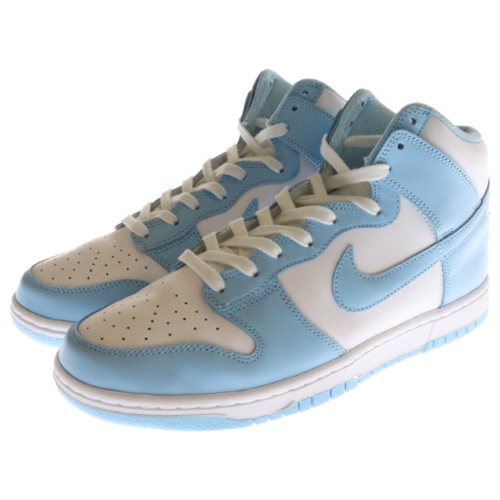 NIKE(ナイキ) DUNK HIGH BLUE CHILL DD1399-401 ダンク ハイ ブルーチル ハイカットスニーカー ブルー/ホワイト US11/29cm