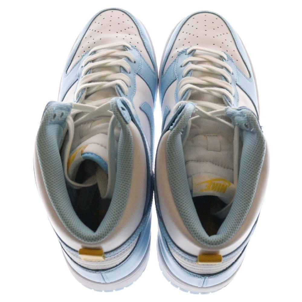 NIKE(ナイキ) DUNK HIGH BLUE CHILL DD1399-401 ダンク ハイ ブルーチル ハイカットスニーカー ブルー/ホワイト US11/29cm