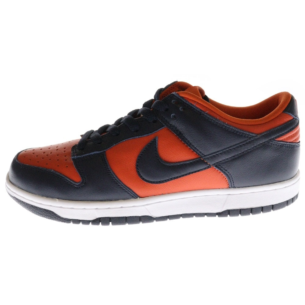 NIKE SB(ナイキエスビー) DUNK LOW SP CU1727-800 ダンク ローカットスニーカー オレンジ/ネイビー US8.5/26.5cm