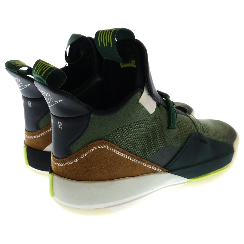 NIKE(ナイキ) ×TRAVIS SCOTT AIR JORDAN 33 NRG トラヴィススコット エアジョーダン ハイカットスニーカー グリーン US10/28m CD5965-300