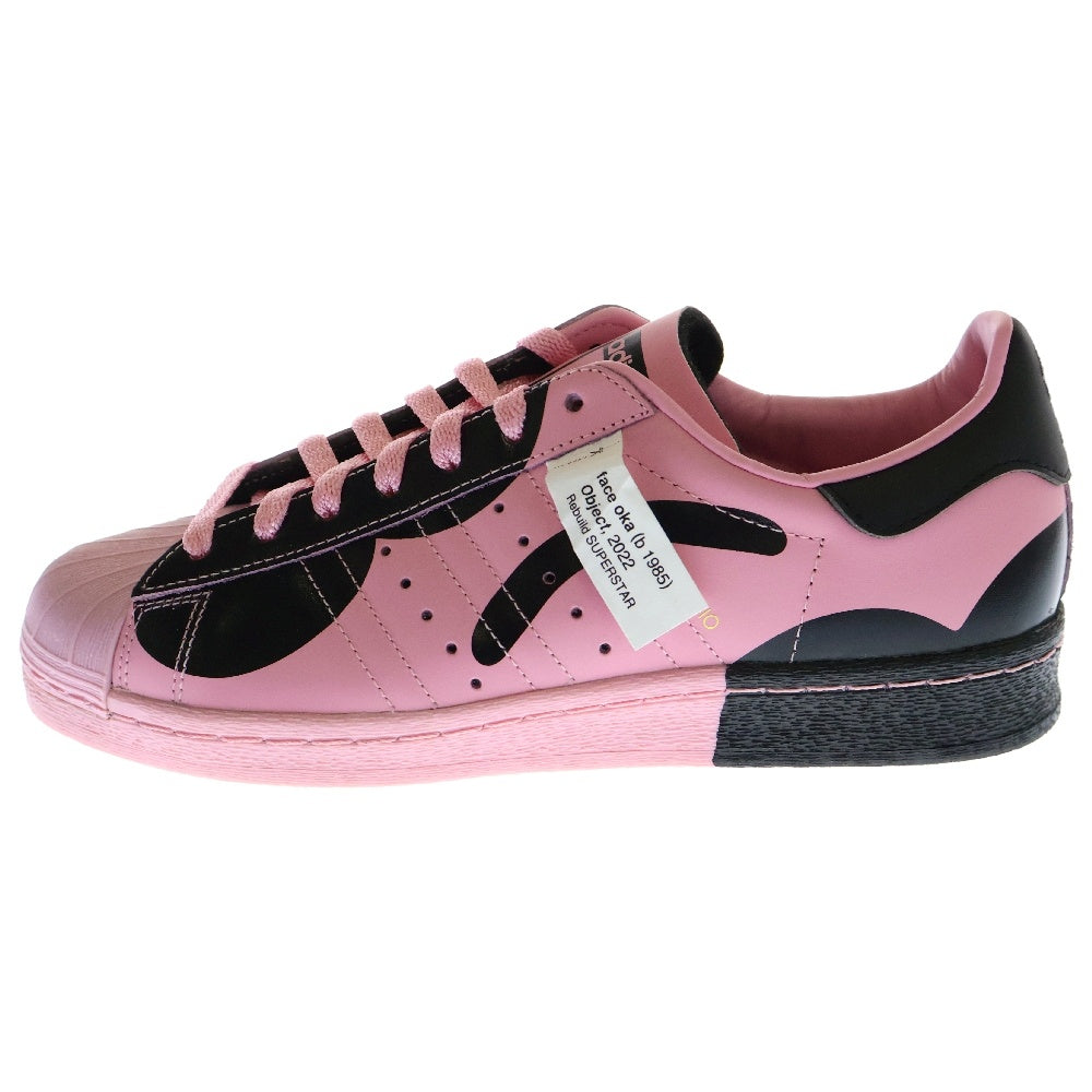 adidas Originals(アディダスオリジナルス) SUPERSTAR 82 FACE IG1724 スーパースター ローカットスニーカー ピンク/ブラック US8/26cm