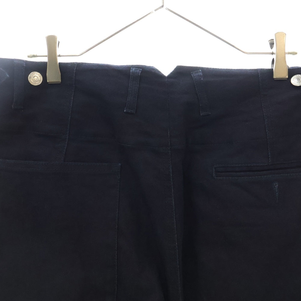 DSQUARED2(ディースクエアード) 21SS ボタンフライ テーパード デニムパンツ ネイビー S74KB0508 S30711
