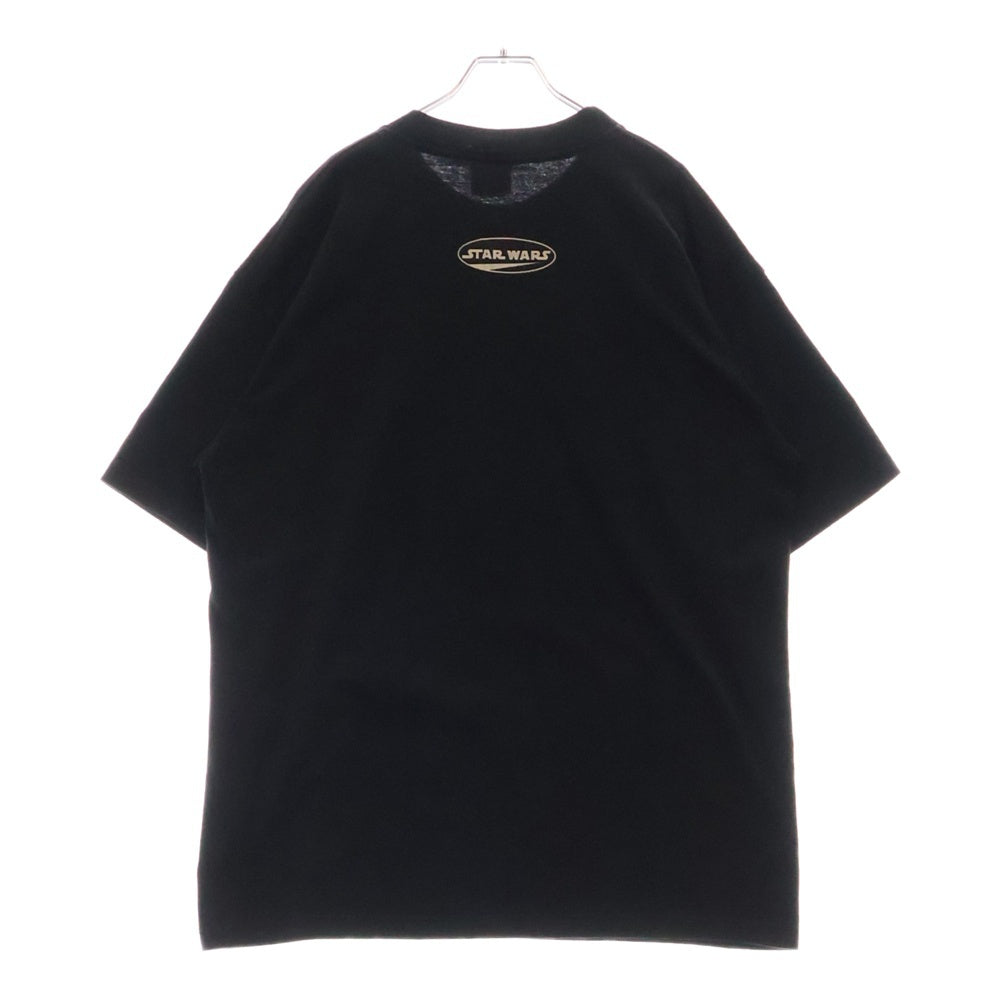 VINTAGE(ヴィンテージ) 90s Star Wars EP1 Don't Look Back スターウォーズ フロントプリント ムービー半袖Tシャツ カットソー ブラック