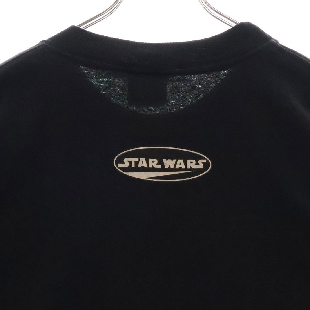 VINTAGE(ヴィンテージ) 90s Star Wars EP1 Don't Look Back スターウォーズ フロントプリント ムービー半袖Tシャツ カットソー ブラック