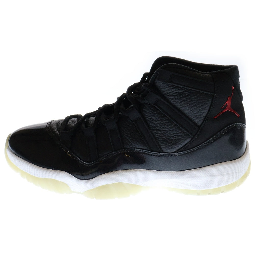 NIKE(ナイキ) AIR JORDAN 11 RETRO 72-10 エアジョーダン11 レトロ ローカットスニーカー 378037-002 US10.5/28.5cm ブラック