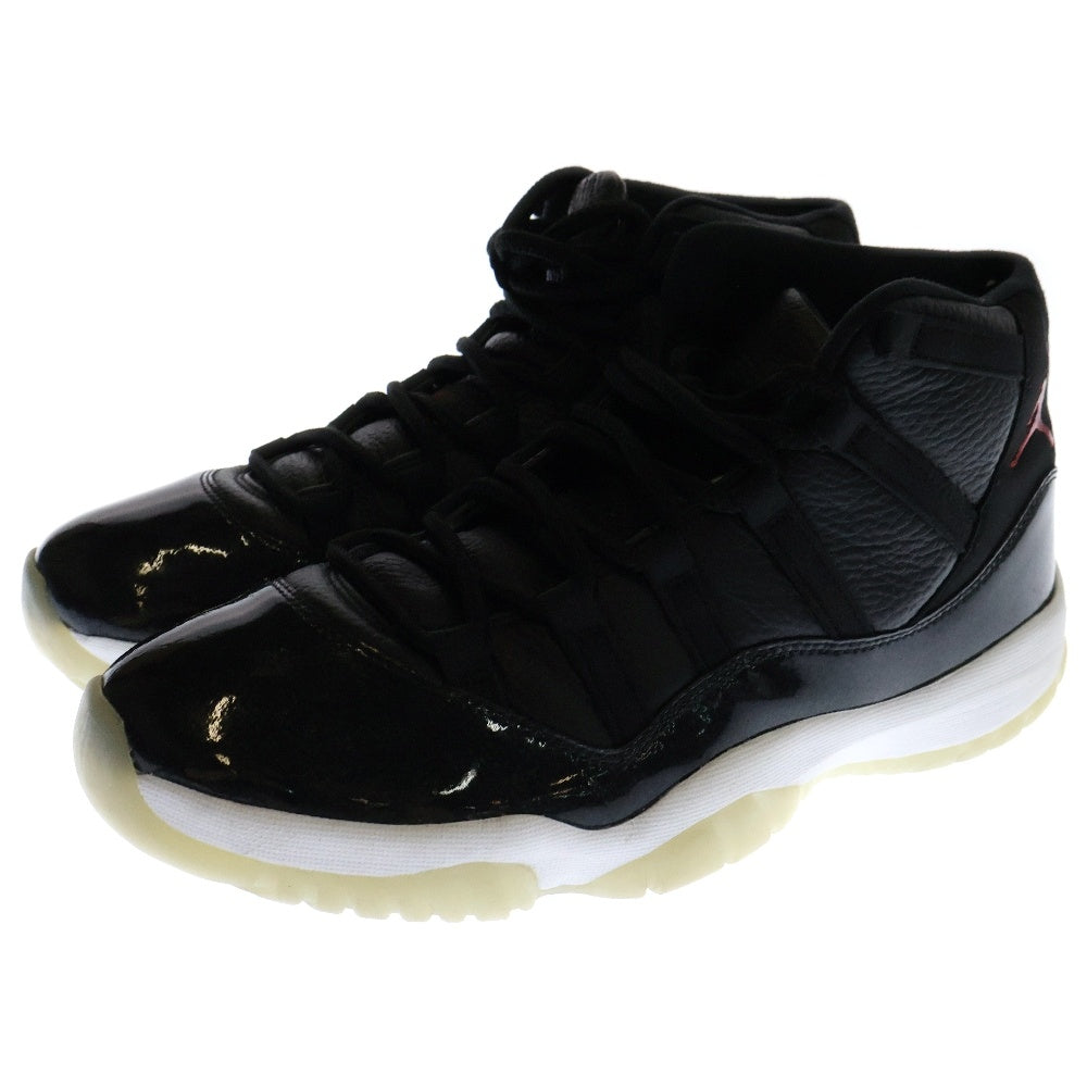 NIKE(ナイキ) AIR JORDAN 11 RETRO 72-10 エアジョーダン11 レトロ ローカットスニーカー 378037-002 US10.5/28.5cm ブラック