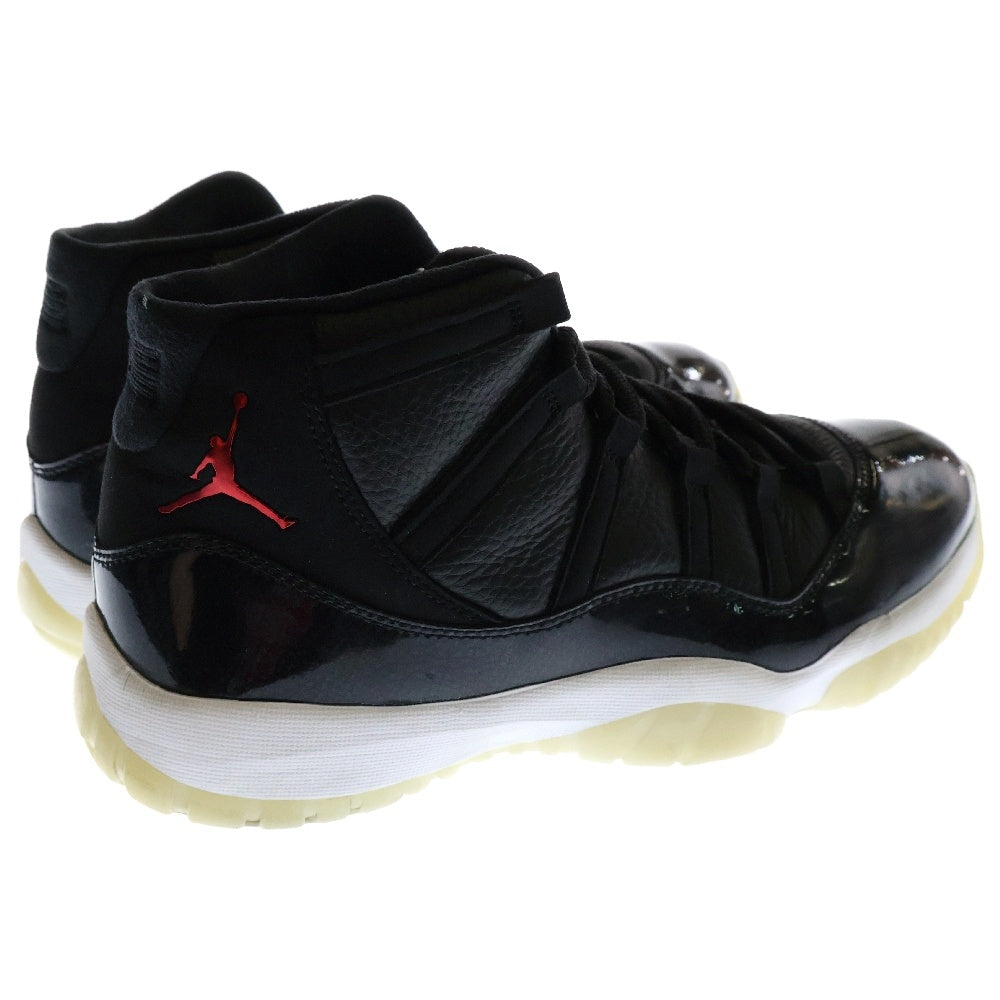 NIKE(ナイキ) AIR JORDAN 11 RETRO 72-10 エアジョーダン11 レトロ ローカットスニーカー 378037-002 US10.5/28.5cm ブラック