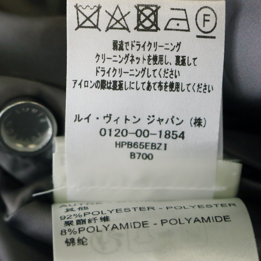 LOUIS VUITTON(ルイヴィトン) 23AW LVエンブロイダリーオーバーサイズボンバージャケットブルゾン ジップアップジャケット RM232 BZI HPB65E グレー