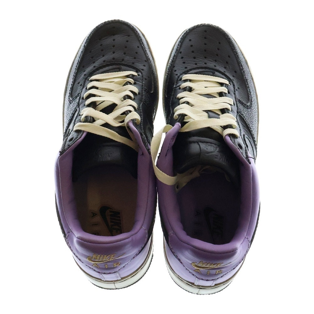NIKE(ナイキ) AIR FORCE 1 LOW INSIDEOUT/エアフォースローインサイドアウト 312486-003 US9/27cm ブラック/パープル