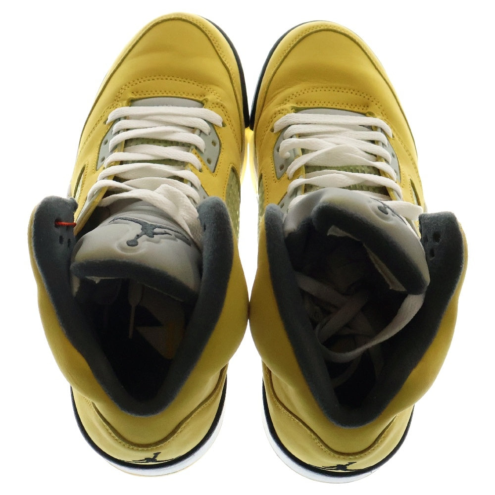 NIKE(ナイキ) 【観賞用 2011年製】AIR JORDAN 5 RETRO TOKYO 23 454783-701 エアジョーダン5 レトロ トーキョー23 ハイカットスニーカー イエロー US10/28cm