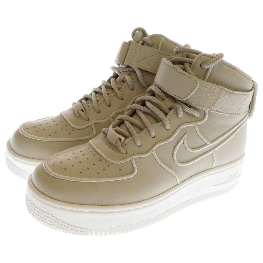 NIKE(ナイキ) WMNS AIR FORCE 1 UPSTEP HI SI 881096-112 ウィメンズ エアフォース1 ハイカットスニーカー ベージュ US6.5/23.5cm