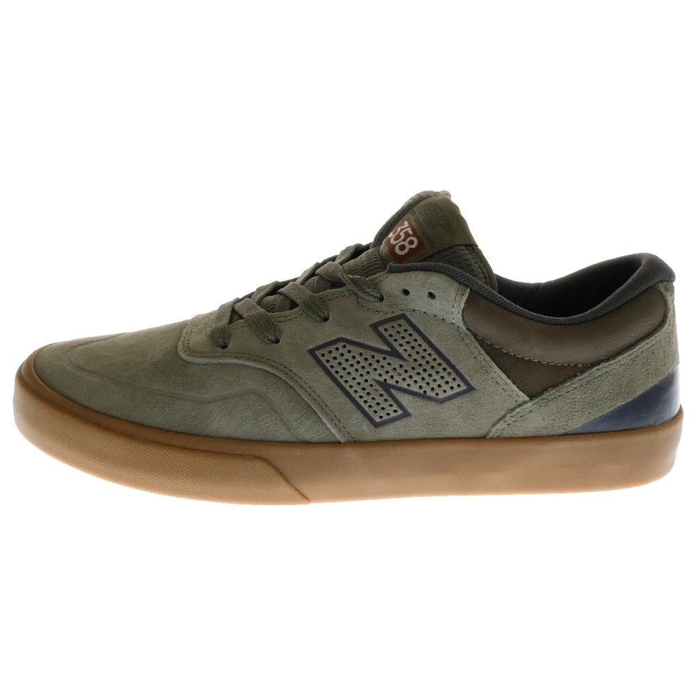 New Balance(ニューバランス) NM358GGG スエード ローカットスニーカー グレー US9/27cm