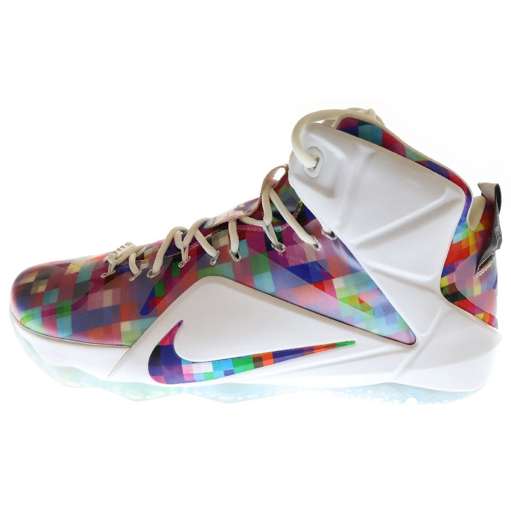 NIKE(ナイキ) LEBRON 12 EXT レブロン 12 エクステンション ハイカットスニーカー 748861-900 US12/30cm マルチカラー