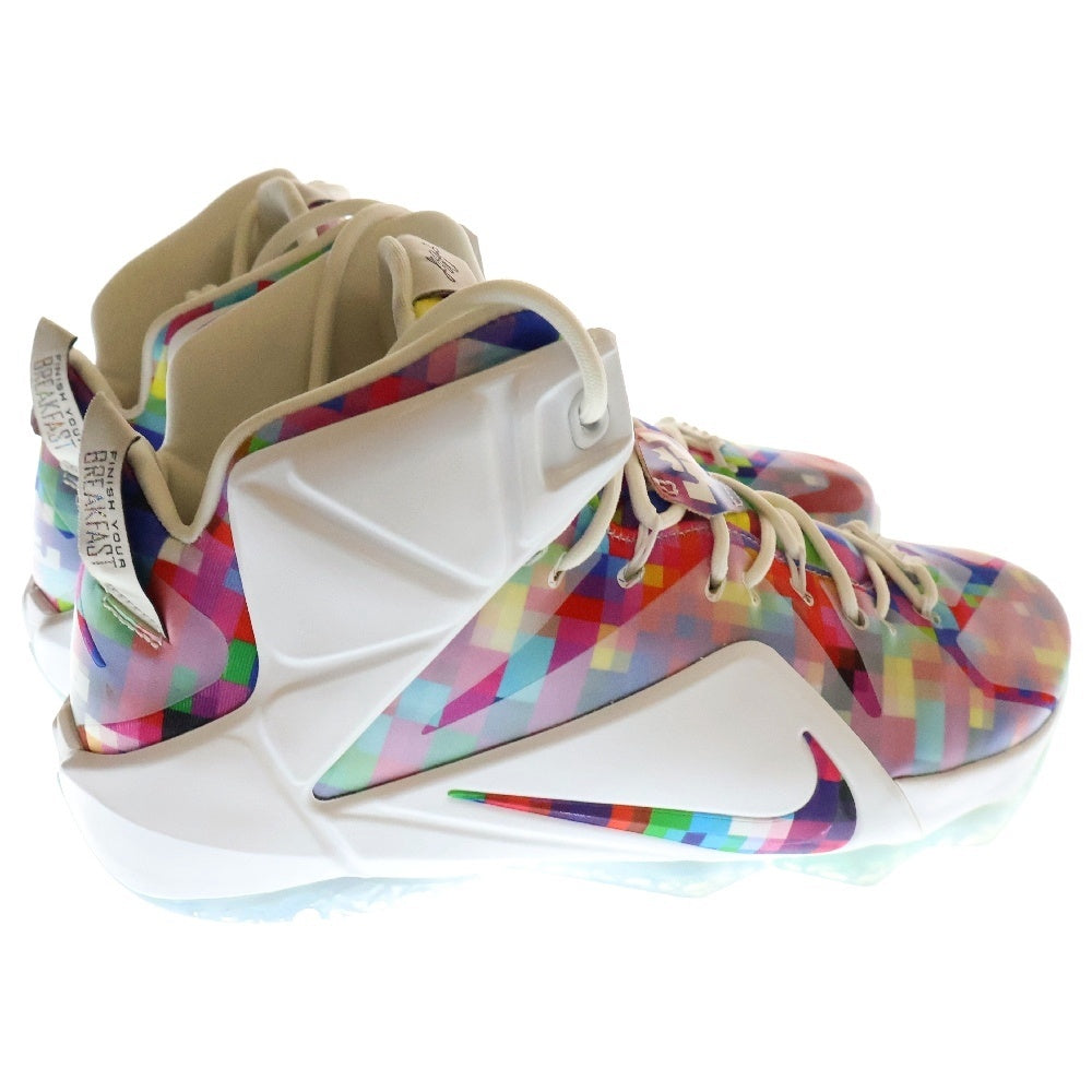 NIKE(ナイキ) LEBRON 12 EXT レブロン 12 エクステンション ハイカットスニーカー 748861-900 US12/30cm マルチカラー