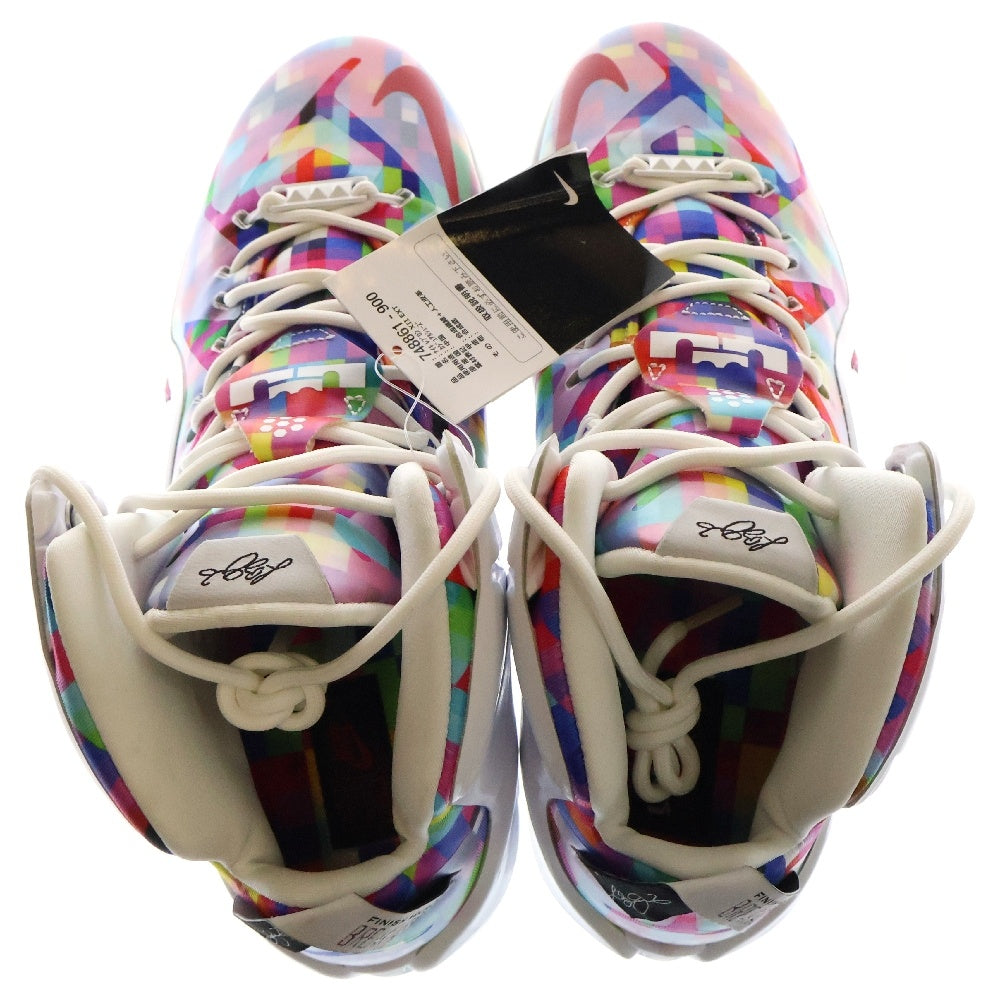 NIKE(ナイキ) LEBRON 12 EXT レブロン 12 エクステンション ハイカットスニーカー 748861-900 US12/30cm マルチカラー
