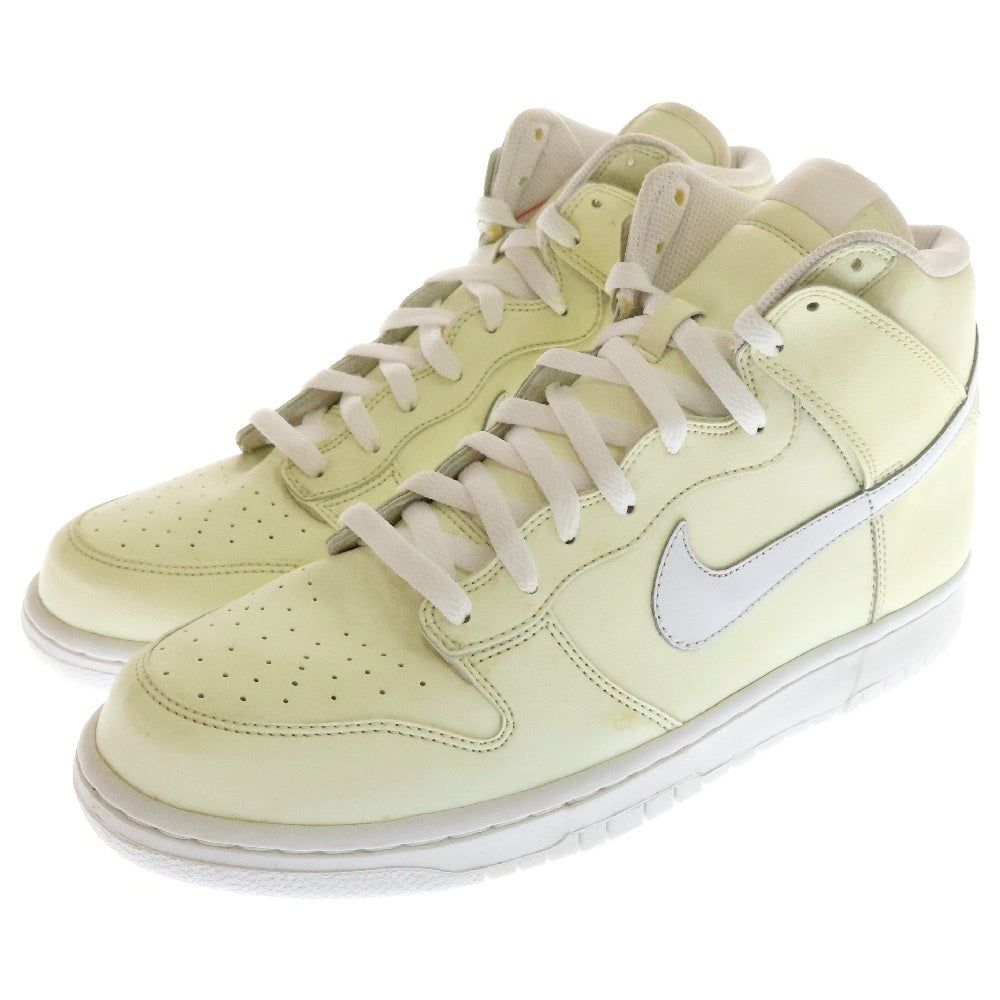 NIKE(ナイキ) 【観賞用2006年製】 DUNK HIGH PREMIUM GROW IN THE DARK 312786-311 ダンクハイ プレミアム グローインザダーク ハイカットスニーカー US12/30cm ホワイト