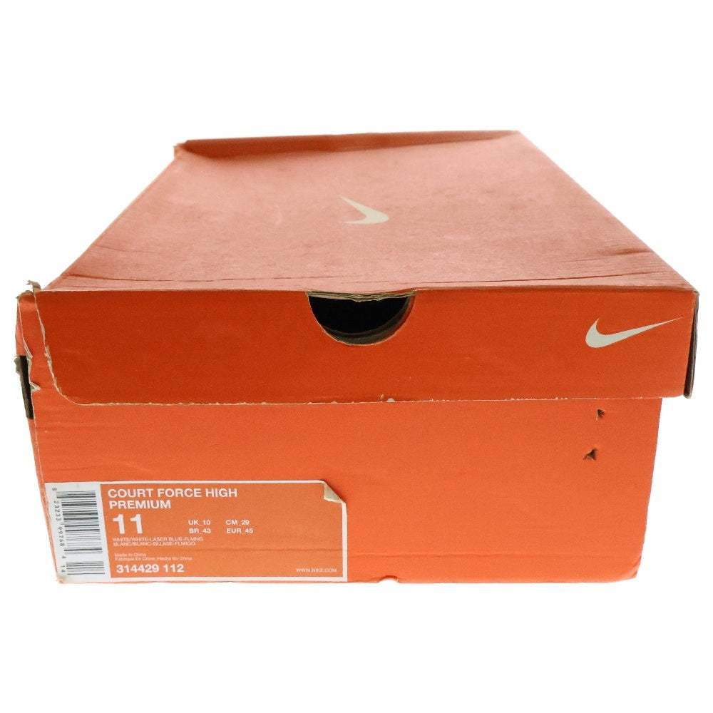 NIKE(ナイキ) 【観賞用2006年製】 COURT FORCE HIGH PRMEIUM コートフォースハイプレミアム ハイカットスニーカー 314429-112 US11/29cm マルチカラー