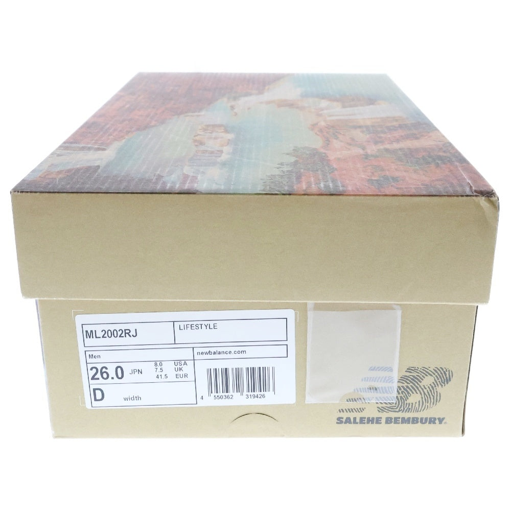 New Balance(ニューバランス) ×Salehe Bembury ML2002RJ サレへ ベンバリー スエード ローカットスニーカー ブルー US8/26cm