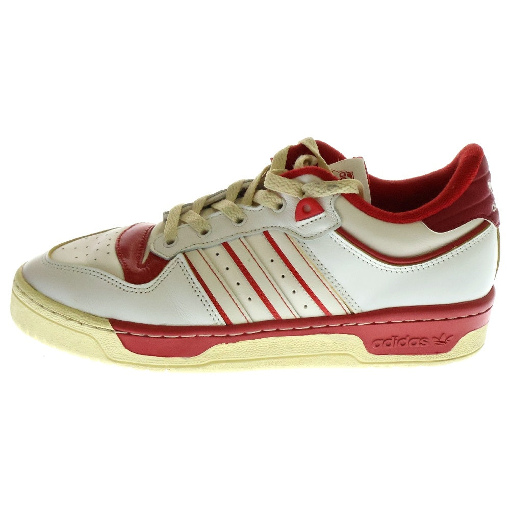 adidas(アディダス) RIVALRY LOW 86 GZ2557 ライバルリー ローカットスニーカー ホワイト/レッド US8.5/26.5cm