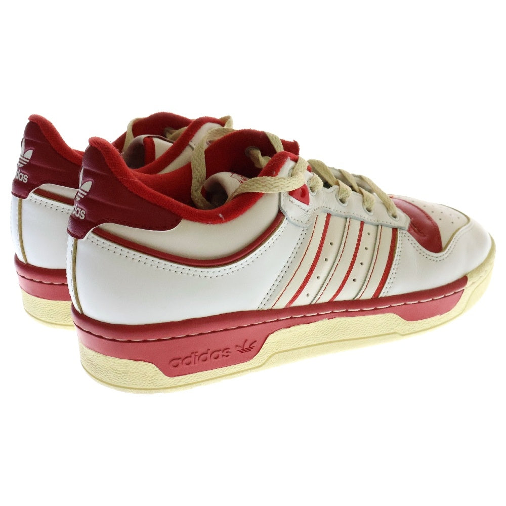 adidas(アディダス) RIVALRY LOW 86 GZ2557 ライバルリー ローカットスニーカー ホワイト/レッド US8.5/26.5cm