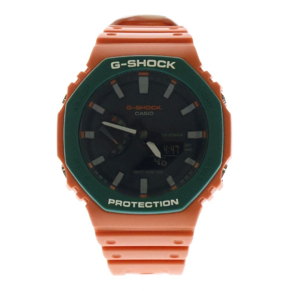 CASIO G-SHOCK(カシオ ジーショック) G-SHOCK SKATER FLAVOR GA-2110SC-4AJF ジーショック スケーターフレーバー クオーツ 腕時計 オレンジ/グリーン