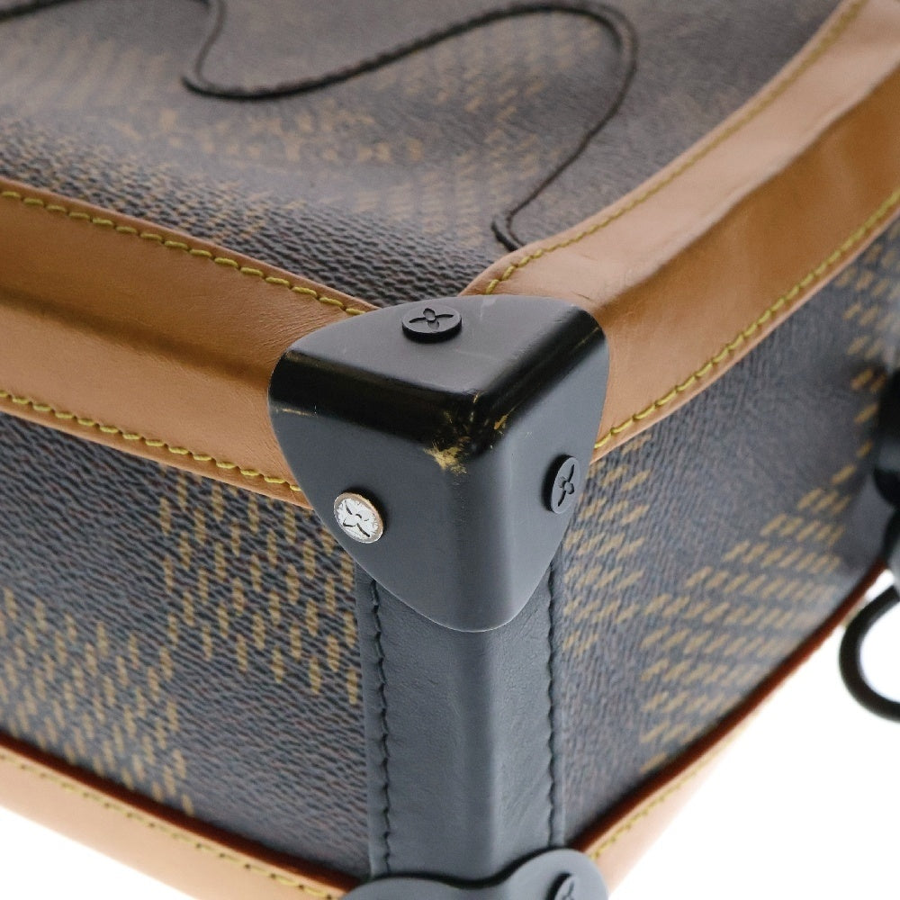 LOUIS VUITTON(ルイヴィトン) ×NIGO ニゴソフトトランク ダミエエベヌジャイアント モノグラム ショルダーバッグ N40381 ブラウン