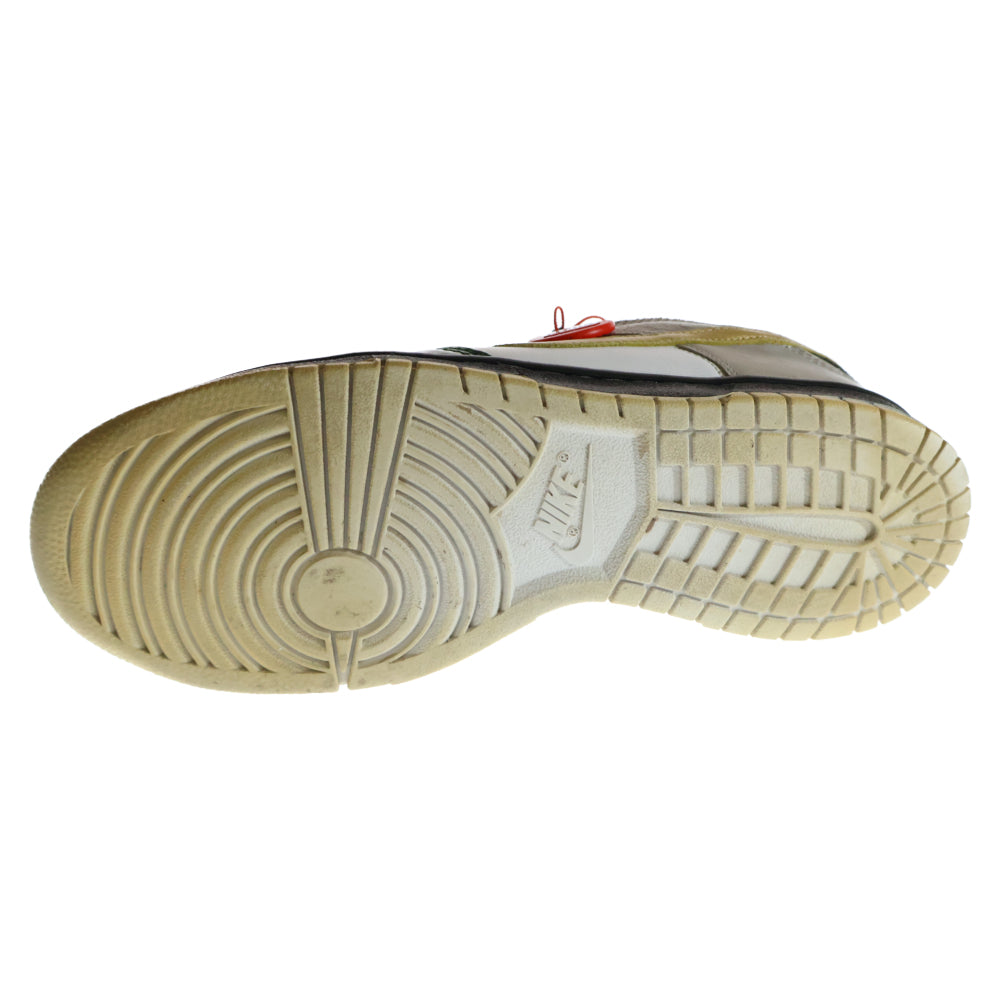 NIKE(ナイキ) ×mita sneakers DUNK LOW JP QS WOLF ミタスニーカーズ 温故知新 ダンク ローカットスニーカー ブラック/グリーン US8/26cm AA4414-001
