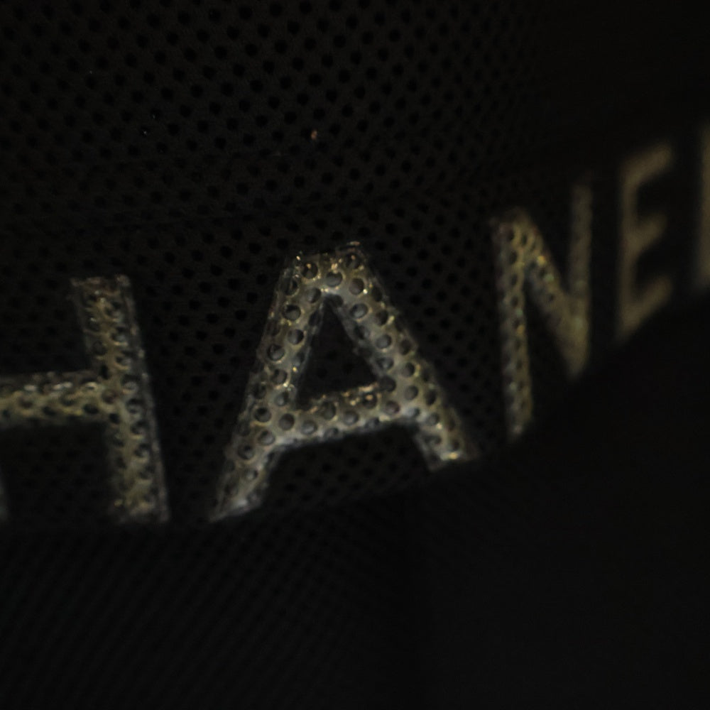CHANEL(シャネル) 03P ロゴ メッシュ ジップアップジャケット ブラック レディース P21091V12485