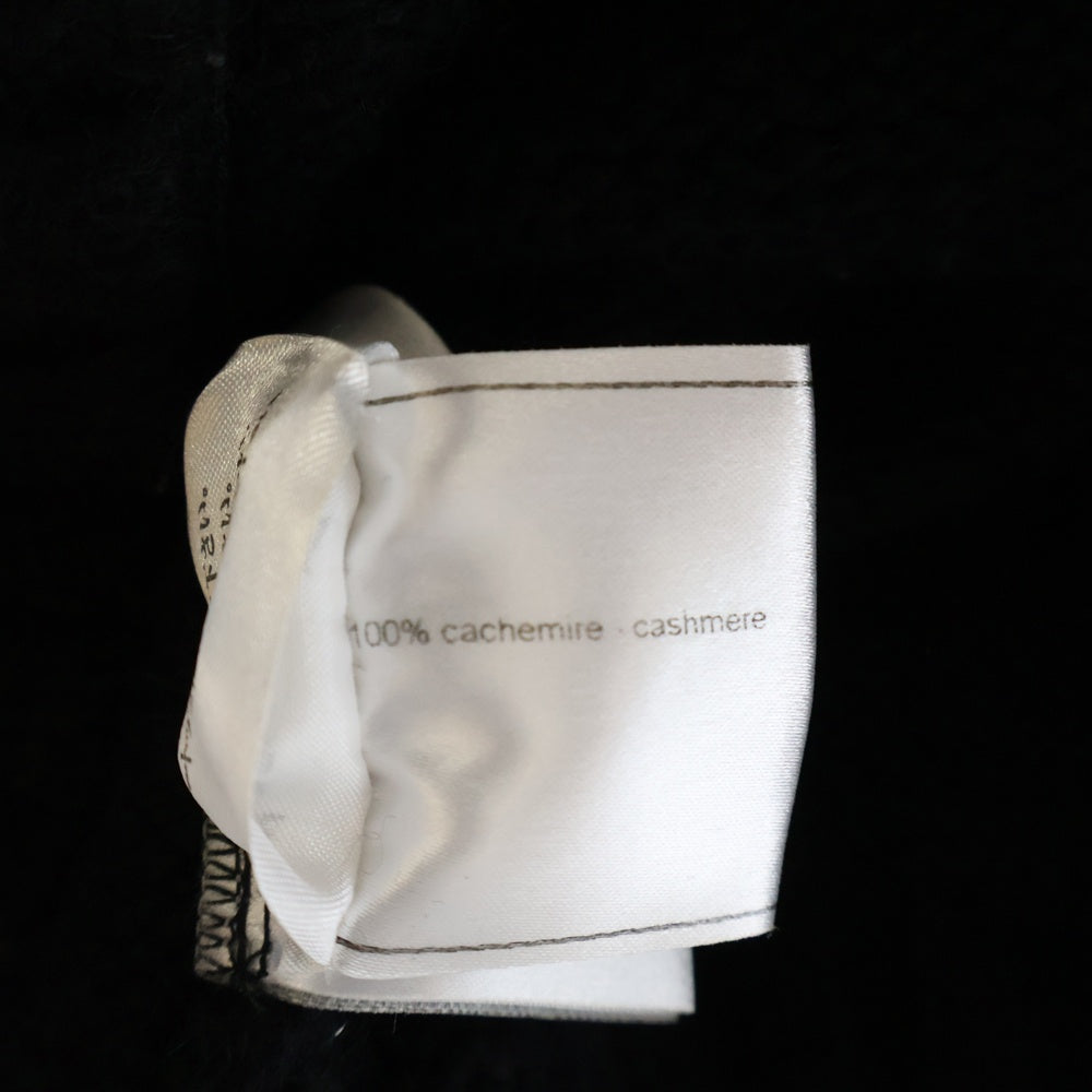 CHANEL(シャネル) 06AW ココジップ カシミヤ フード ジップアップポンチョ ジャケット ブラック レディース P29201K00196