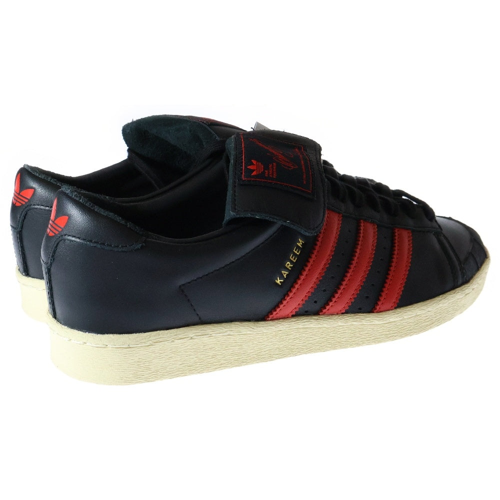 adidas(アディダス) CHAVARRIA JABBAR LOW CORE チャバリア ジャバー ローカットスニーカー JP6111 US9.5/27.5cm ブラック/レッド