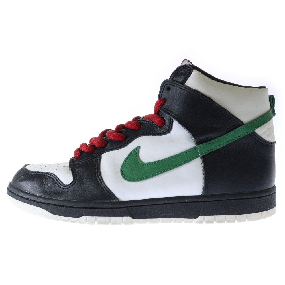 NIKE(ナイキ) 【観賞用2004年製】 DUNK HIGH HEINEKEN ダンクハイ ハイネケン ハイカットスニーカー 305287-131 US10/28cm ブラック/ホワイト