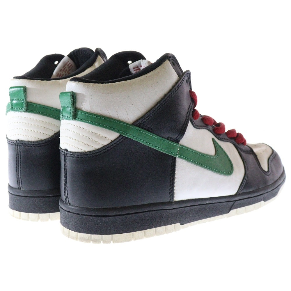 NIKE(ナイキ) 【観賞用2004年製】 DUNK HIGH HEINEKEN ダンクハイ ハイネケン ハイカットスニーカー 305287-131 US10/28cm ブラック/ホワイト