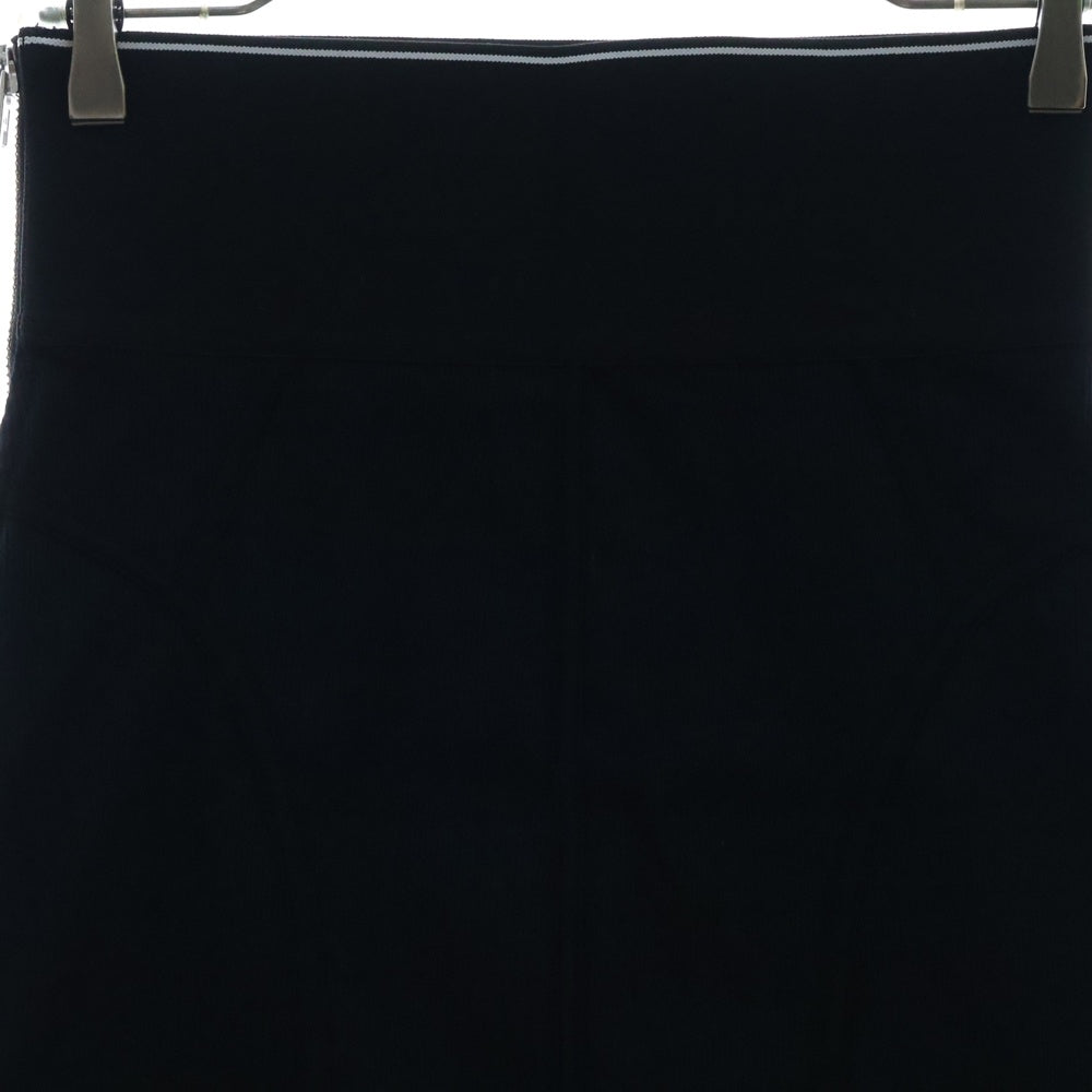 ALEXANDER WANG(アレキサンダーワン) ウエストロゴニットタイトスカート ショートスカート 1CC1225217 ブラック レディース