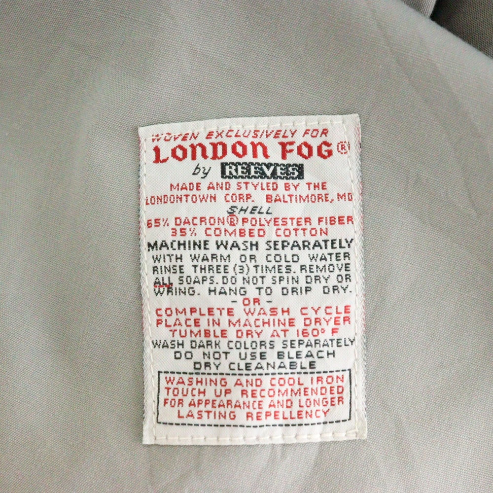 LONDON FOG(ロンドン フォグ) ジャケット ジップアップジャケット グレー