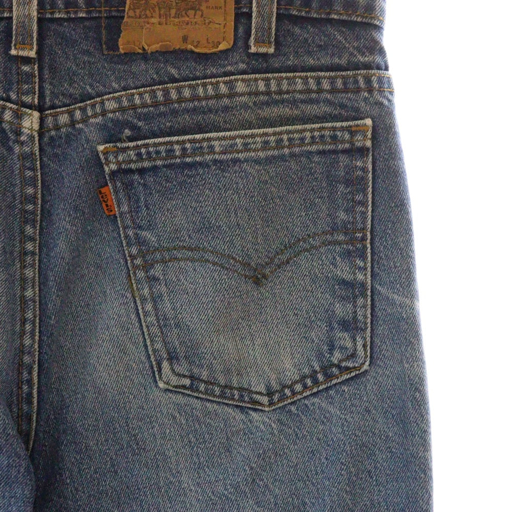 Levi's(リーバイス) 80s 317 オレンジタブ USA製 刻印525 デニムパンツ インディゴ