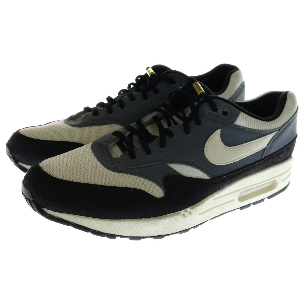 NIKE(ナイキ) BY YOU AIR MAX1 バイユーエアマックス1 ローカットスニーカー CN9671-991 US10.5/28.5cm ブラック/グレー