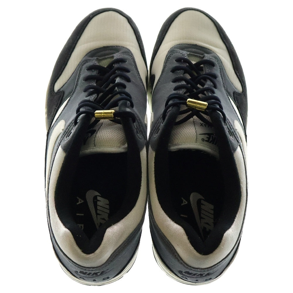 NIKE(ナイキ) BY YOU AIR MAX1 バイユーエアマックス1 ローカットスニーカー CN9671-991 US10.5/28.5cm ブラック/グレー