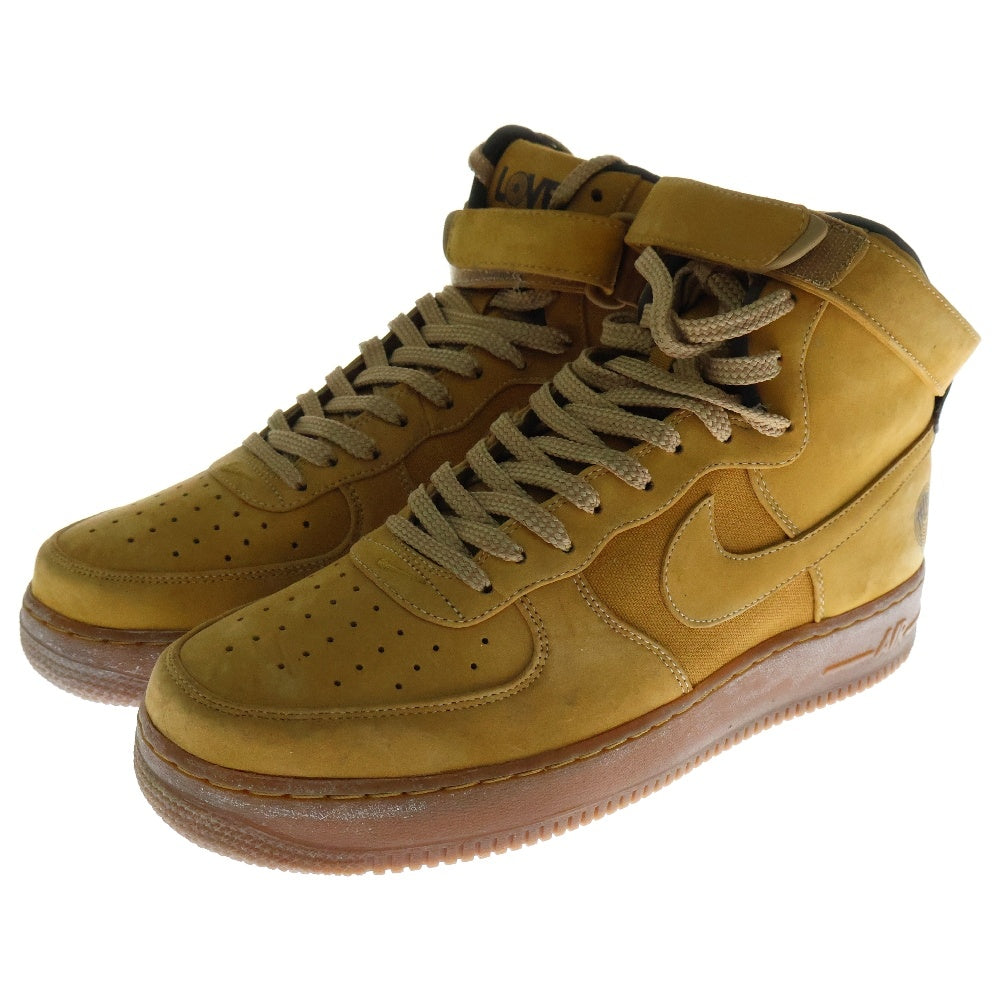 NIKE(ナイキ) 【観賞用2007年製】AIR FORCE 1 HI PREMIUM 318431-771 エアフォース1 ハイカットスニーカー ブラウン US11/29.0cm