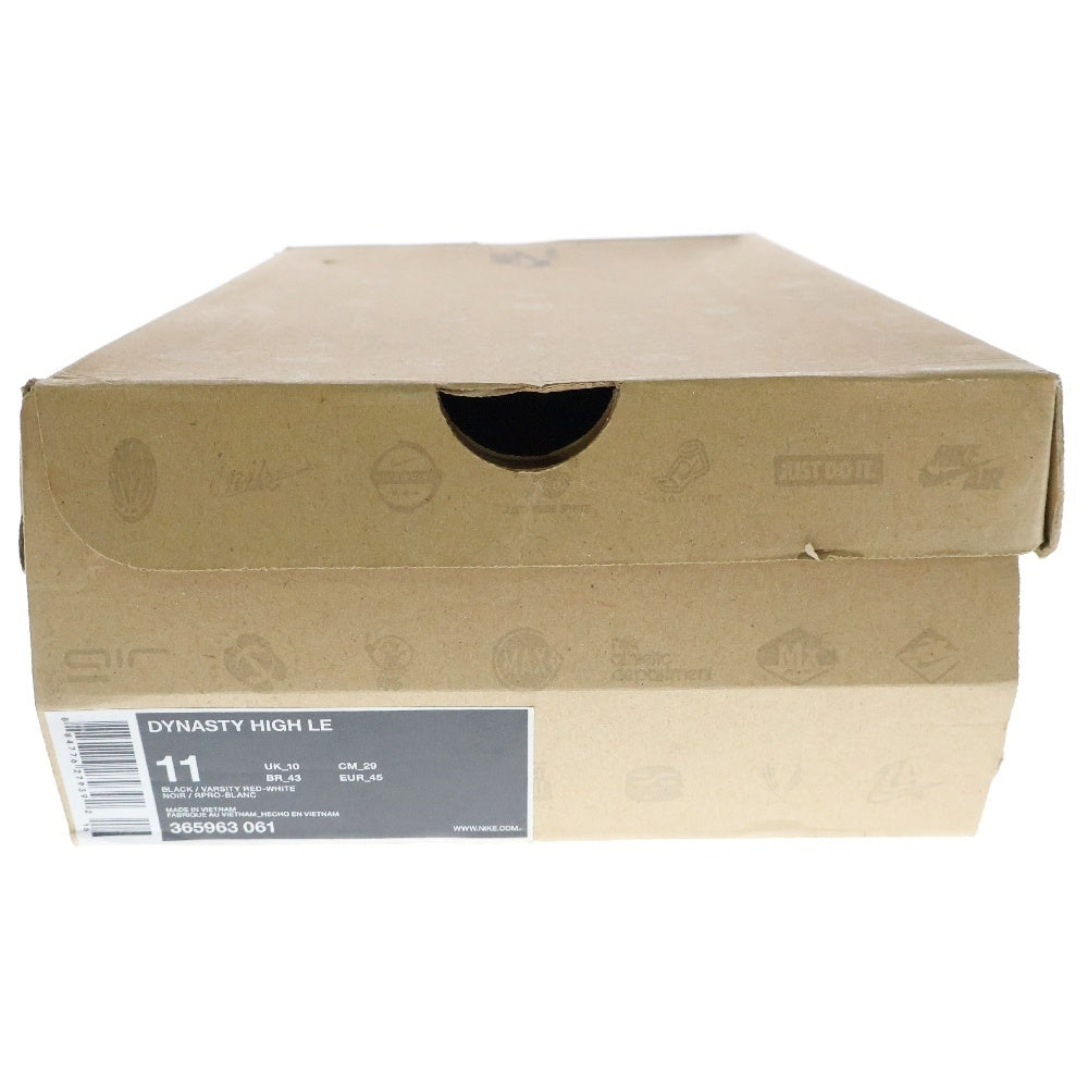 NIKE(ナイキ) 【観賞用2009年製】 DYNASTY HIGH LE ダイナスティハイカットスニーカー 365963-004 US11/29cm ブラック/ホワイト