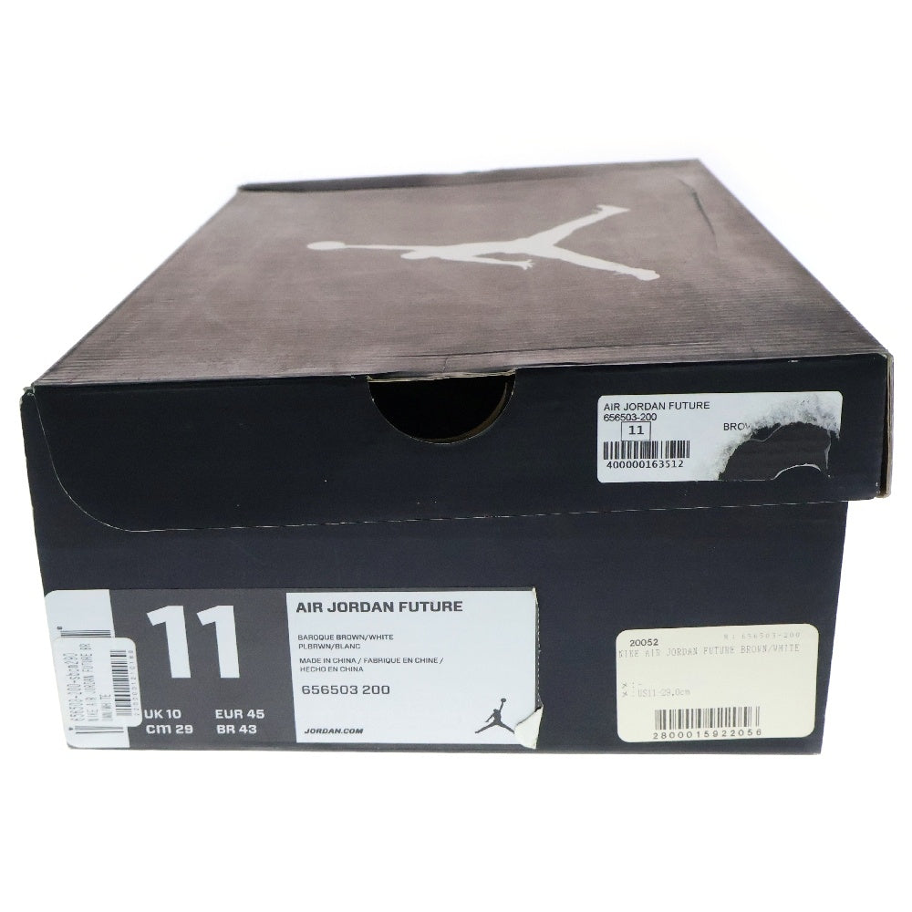 NIKE(ナイキ) 【観賞用2014年製】AIR JORDAN FUTURE 656503-200 エアジョーダン フューチャー ローカットスニーカー ブラウン US11/29.0cm