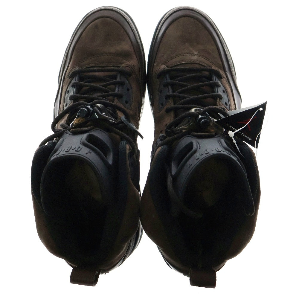 NIKE(ナイキ) 【観賞用2009年製】 AIR JORDAN SPIZIKE WINTERIZED エアジョーダンスパイジーク ハイカットスニーカー 375356-201 US11/29.0cm ブラウン