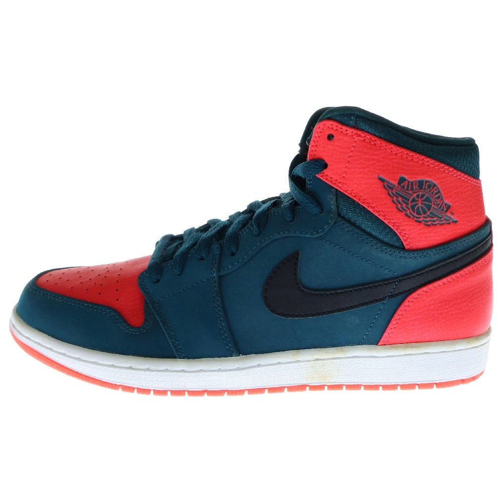 NIKE(ナイキ) AIR JORDAN 1 RETRO HIGH エアジョーダン1 レトロハイ ハイカットスニーカー 332550-312 US11/29.0cm オレンジ/グリーン