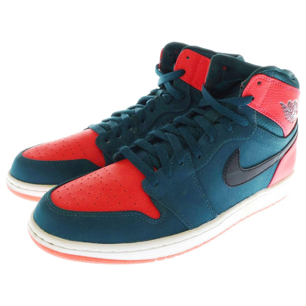 NIKE(ナイキ) AIR JORDAN 1 RETRO HIGH エアジョーダン1 レトロハイ ハイカットスニーカー 332550-312 US11/29.0cm オレンジ/グリーン