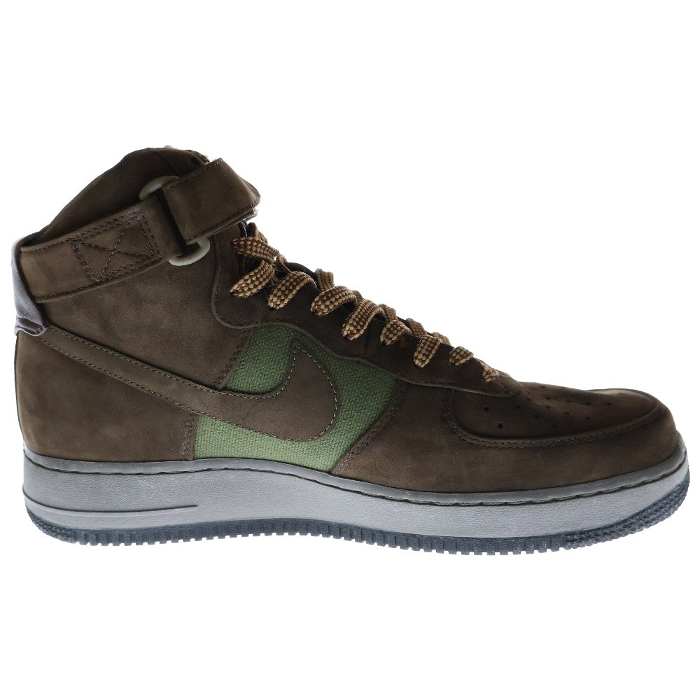 NIKE(ナイキ) 【観賞用2007年製】 AIR FORCE 1 HI PREMIUM 318431-321 エアフォース1 ハイカットスニーカー ブラウン US11/29.0cm