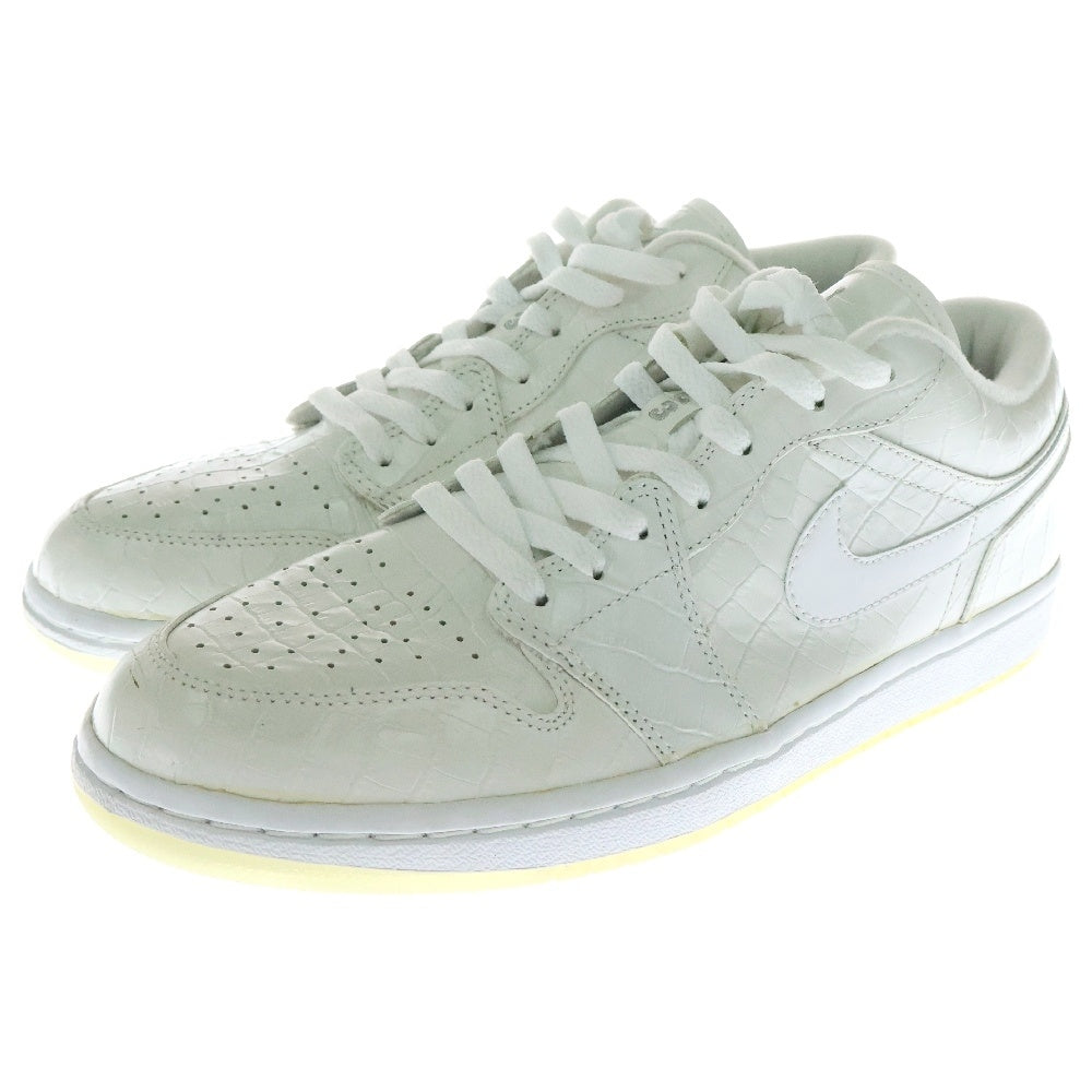 NIKE(ナイキ) 【観賞用2007年製】AIR JORDAN 1 RETRO LOW エアジョーダン1 レトロローカットスニーカー 309192-103 US11/29.0cm ホワイト