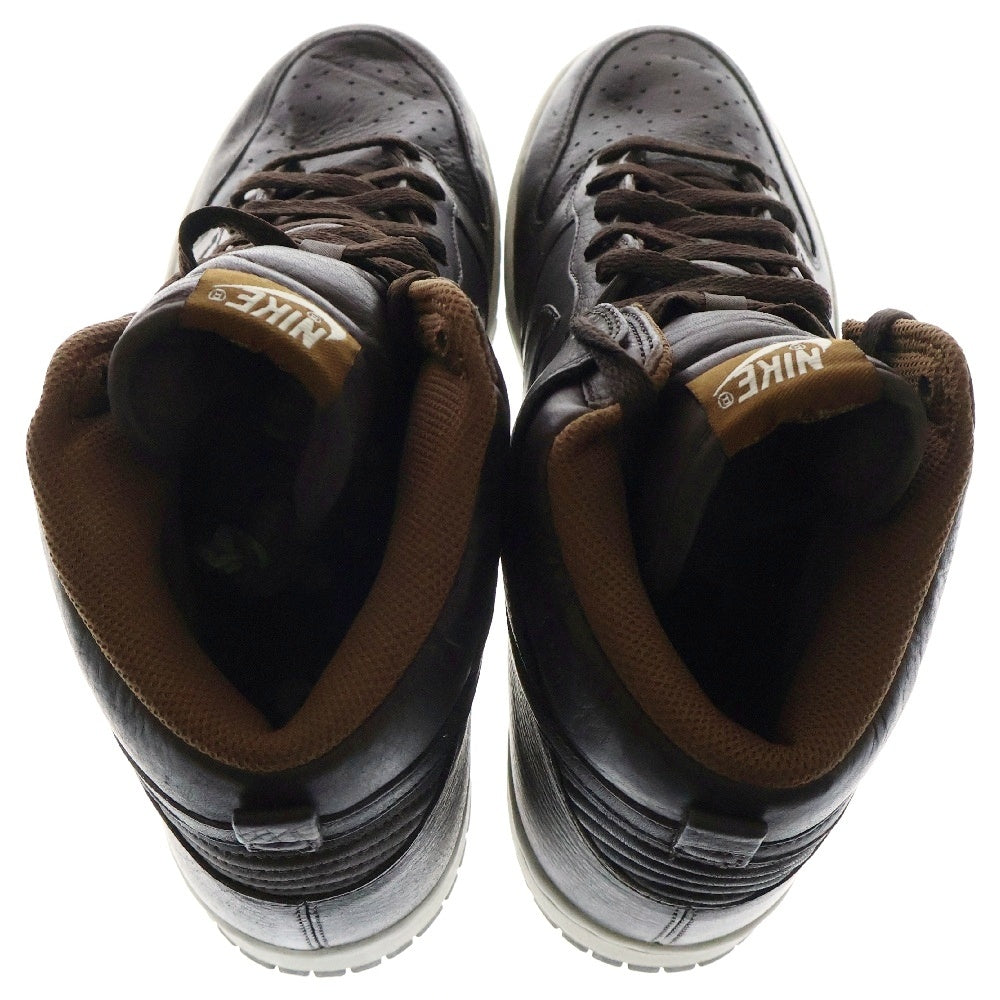NIKE(ナイキ) 【観賞用2006年製】DUNK HIGH PREMIUM ダンクハイプレミアム ハイカットスニーカー 312786-222 US11/29.0cm ブラウン