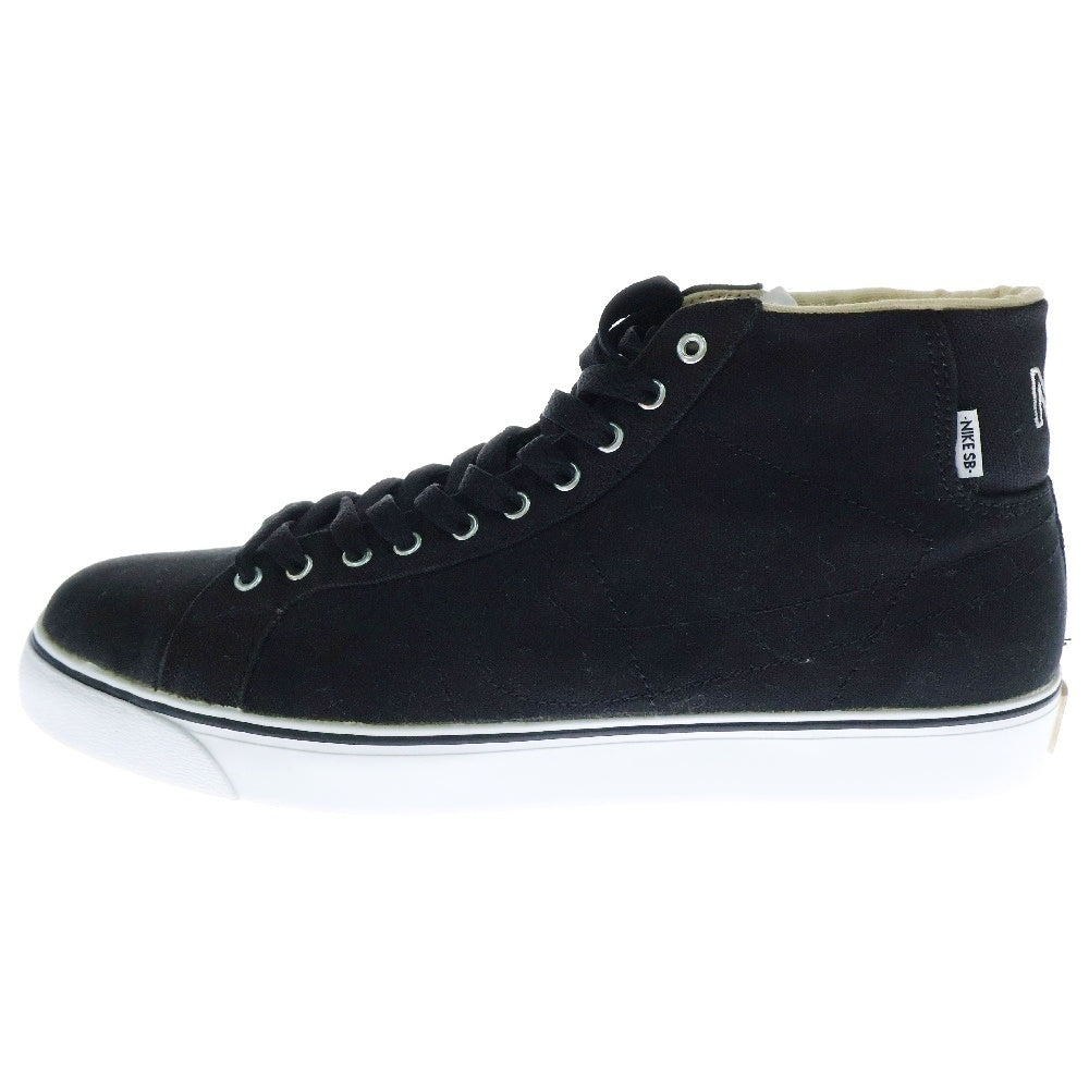 NIKE SB(ナイキエスビー) 【観賞用2009年製】BLAZER SB PREMIUM SE 384387-001 ブレザー ミッドカットスニーカー ブラック US11/29.0cm
