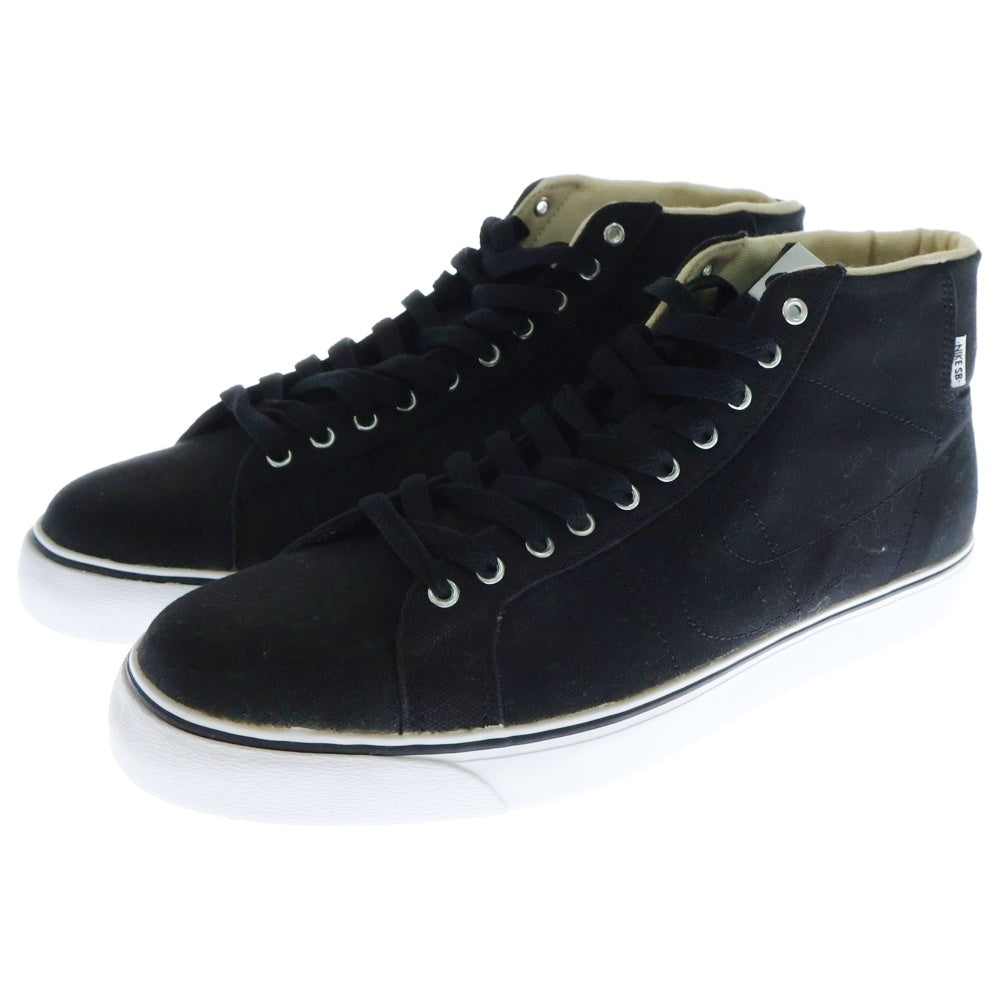 NIKE SB(ナイキエスビー) 【観賞用2009年製】BLAZER SB PREMIUM SE 384387-001 ブレザー ミッドカットスニーカー ブラック US11/29.0cm
