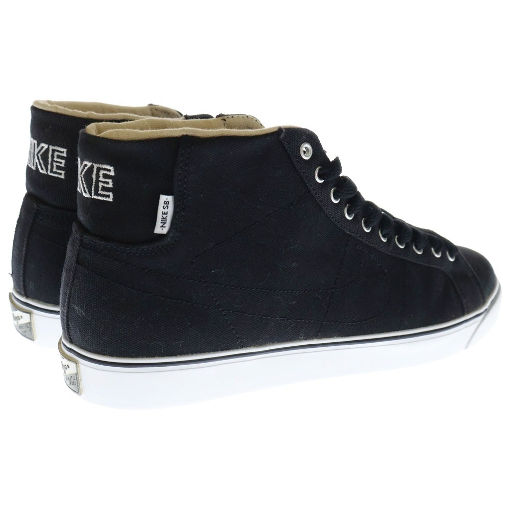 NIKE SB(ナイキエスビー) 【観賞用2009年製】BLAZER SB PREMIUM SE 384387-001 ブレザー ミッドカットスニーカー ブラック US11/29.0cm