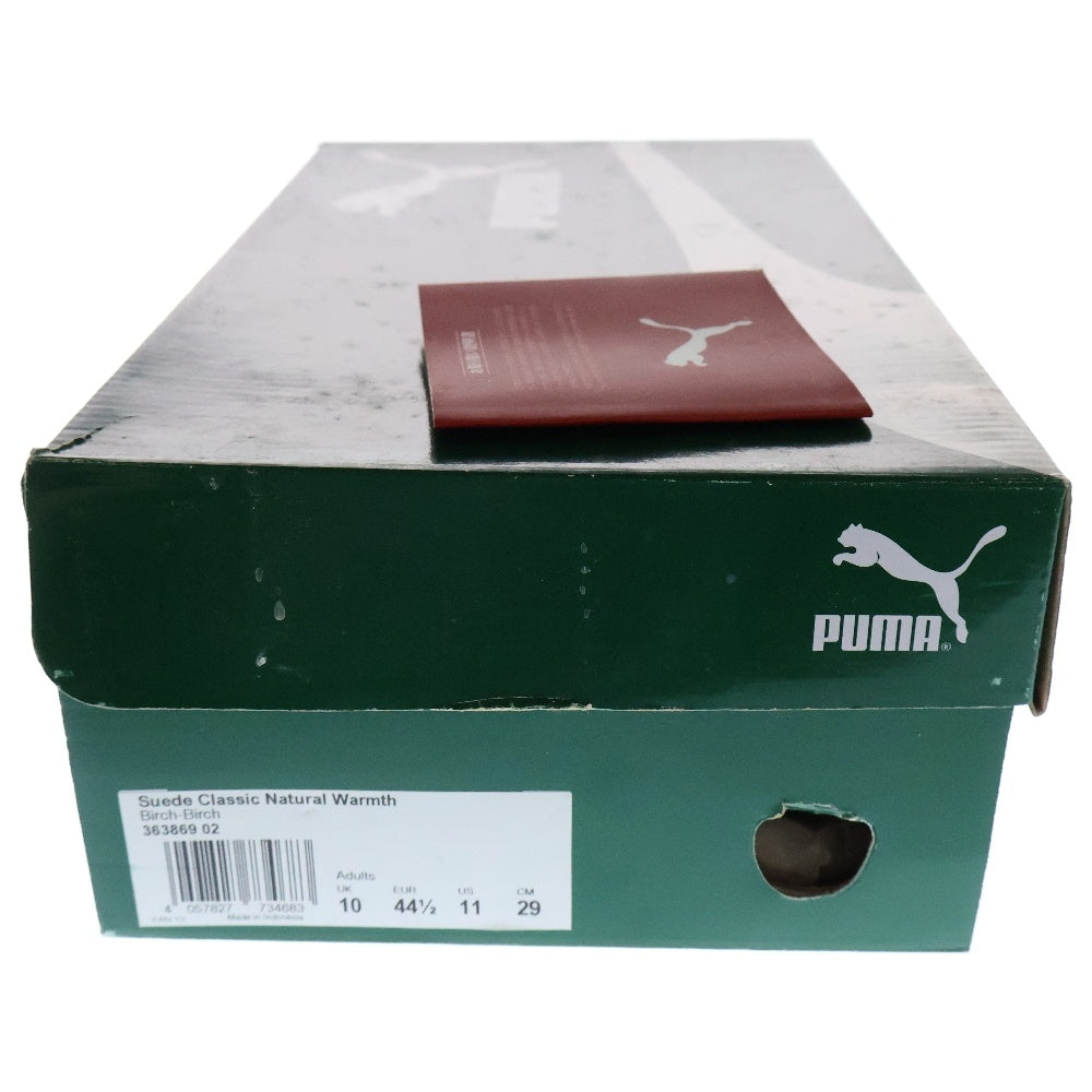 PUMA(プーマ) SUEDE CLASSIC NATURAL WARMTH スウェード クラシック ナチュラル ウォームス ローカットスニーカー 363869-02 US11/29.0cm ベージュ